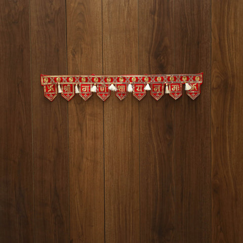 Handmade kutch embroidery toran 01 - handcrafted