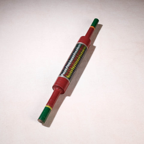  Handmade Lacquered Wooden Belan/बेलन (Chapatti Roller, Rolling Pin) 