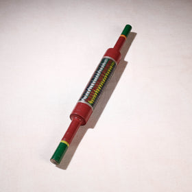  Handmade Lacquered Wooden Belan/बेलन (Chapatti Roller, Rolling Pin) 