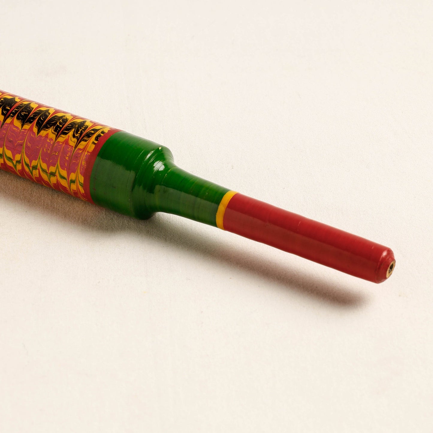  Handmade Lacquered Wooden Belan/बेलन (Chapatti Roller, Rolling Pin) 