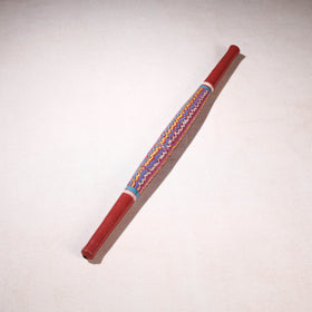  Handmade Lacquered Wooden Belan/बेलन (Chapatti Roller, Rolling Pin) 