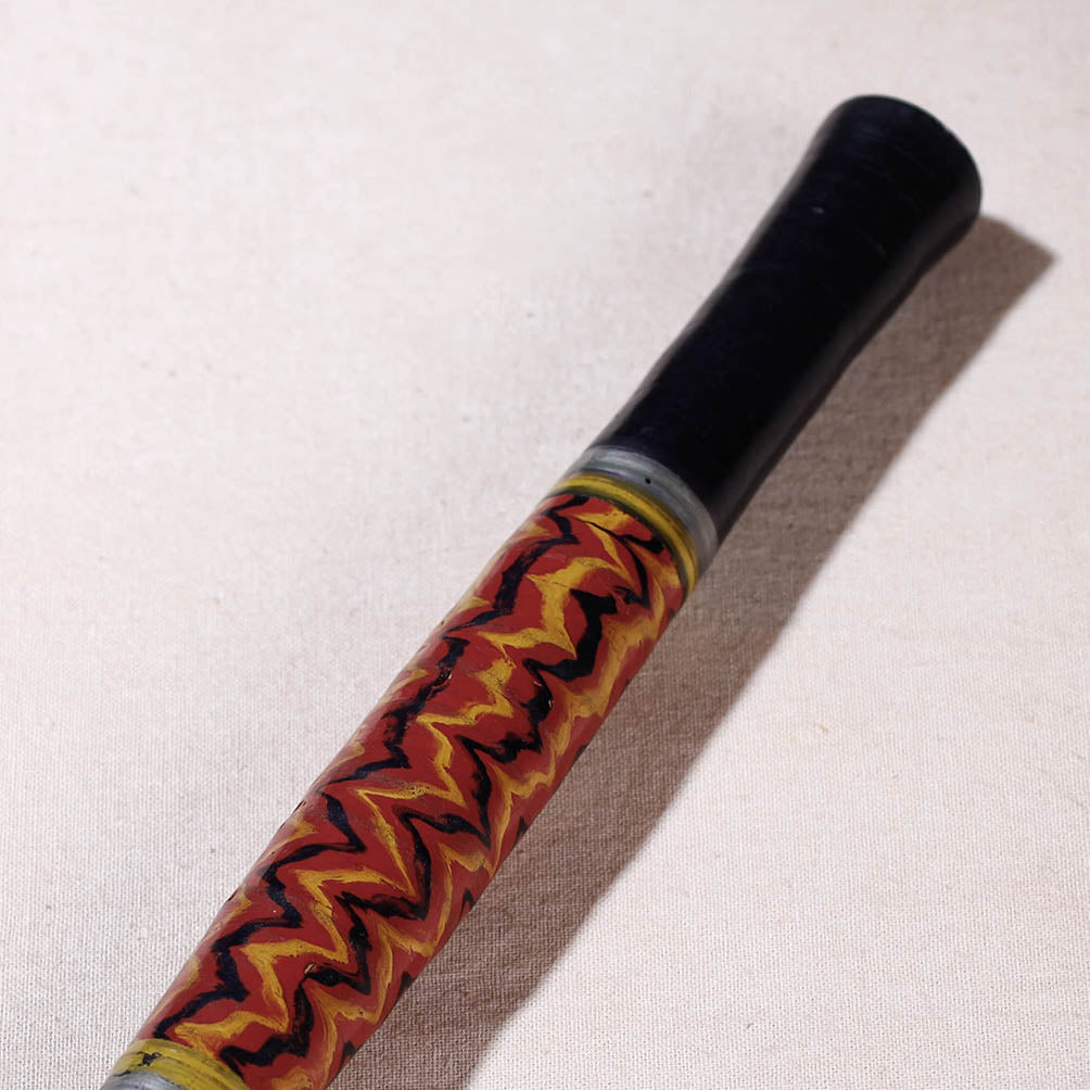  Handmade Lacquered Wooden Belan/बेलन (Chapatti Roller, Rolling Pin - Small) 