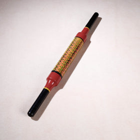  Handmade Lacquered Wooden Belan/बेलन (Chapatti Roller, Rolling Pin) 