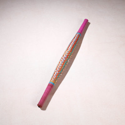  Handmade Lacquered Wooden Belan/बेलन (Chapatti Roller, Rolling Pin) 