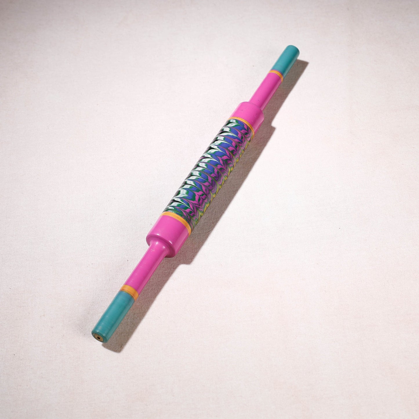  Handmade Lacquered Wooden Belan/बेलन (Chapatti Roller, Rolling Pin) 