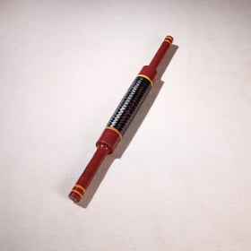  Handmade Lacquered Wooden Belan/बेलन (Chapatti Roller, Rolling Pin) 