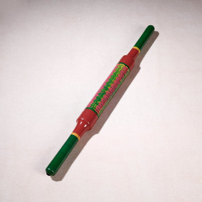  Handmade Lacquered Wooden Belan/बेलन (Chapatti Roller, Rolling Pin) 