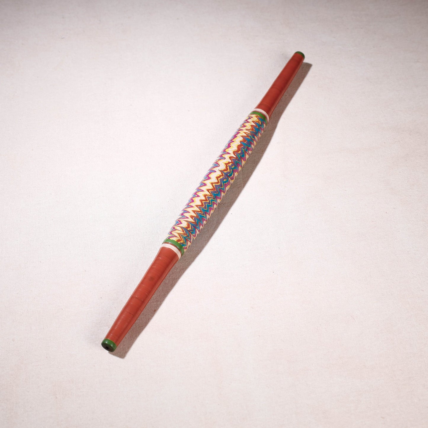  Handmade Lacquered Wooden Belan/बेलन (Chapatti Roller, Rolling Pin) 