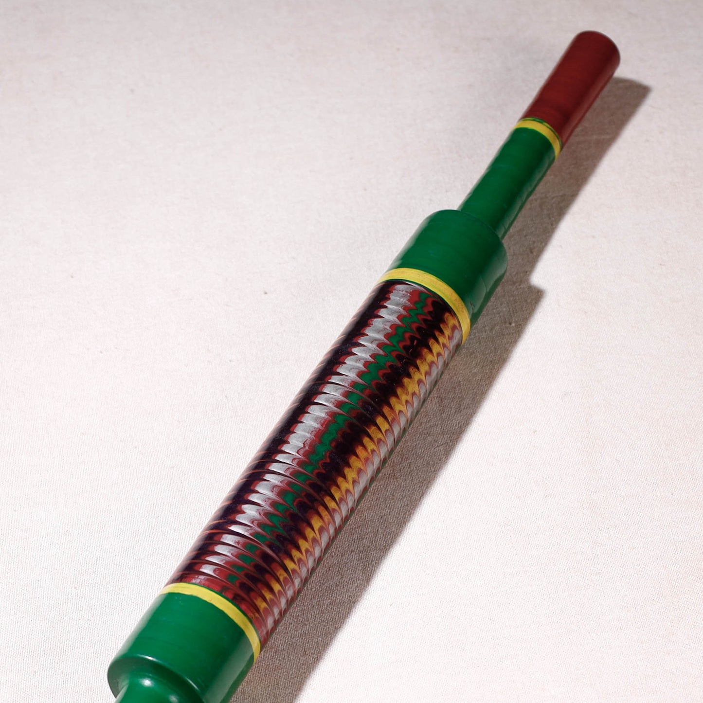  Handmade Lacquered Wooden Belan/बेलन (Chapatti Roller, Rolling Pin) 