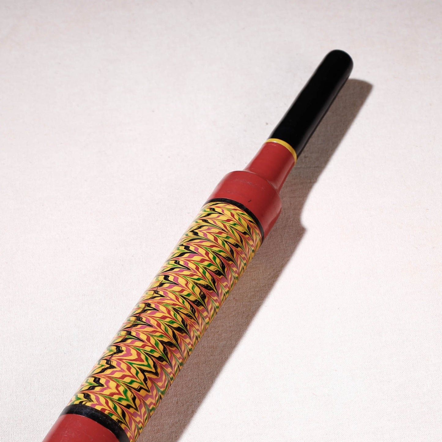  Handmade Lacquered Wooden Belan/बेलन (Chapatti Roller, Rolling Pin) 