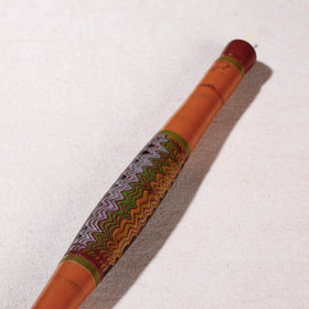  Handmade Lacquered Wooden Belan/बेलन (Chapatti Roller, Rolling Pin - Small) 