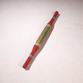  Handmade Lacquered Wooden Belan/बेलन (Chapatti Roller, Rolling Pin) 