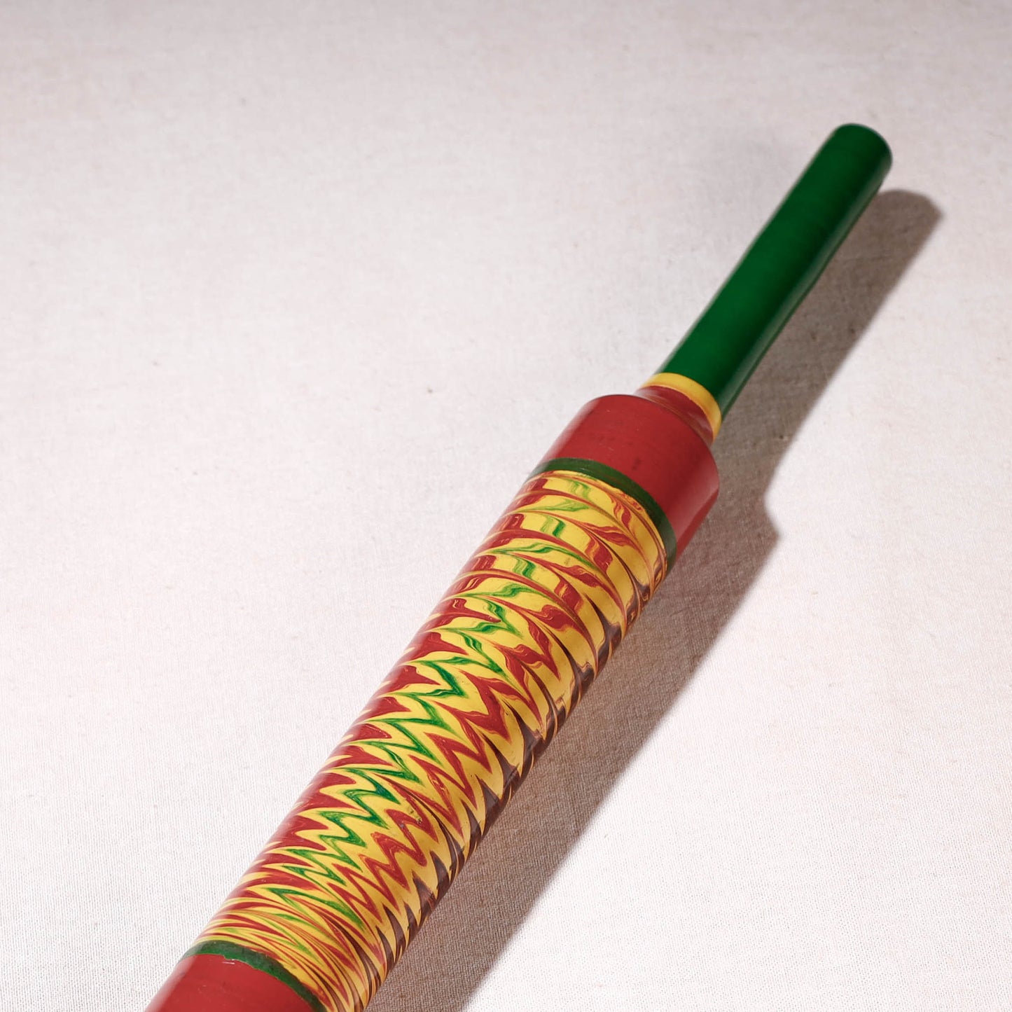  Handmade Lacquered Wooden Belan/बेलन (Chapatti Roller, Rolling Pin) 