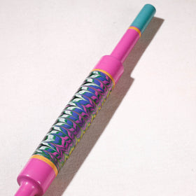  Handmade Lacquered Wooden Belan/बेलन (Chapatti Roller, Rolling Pin) 