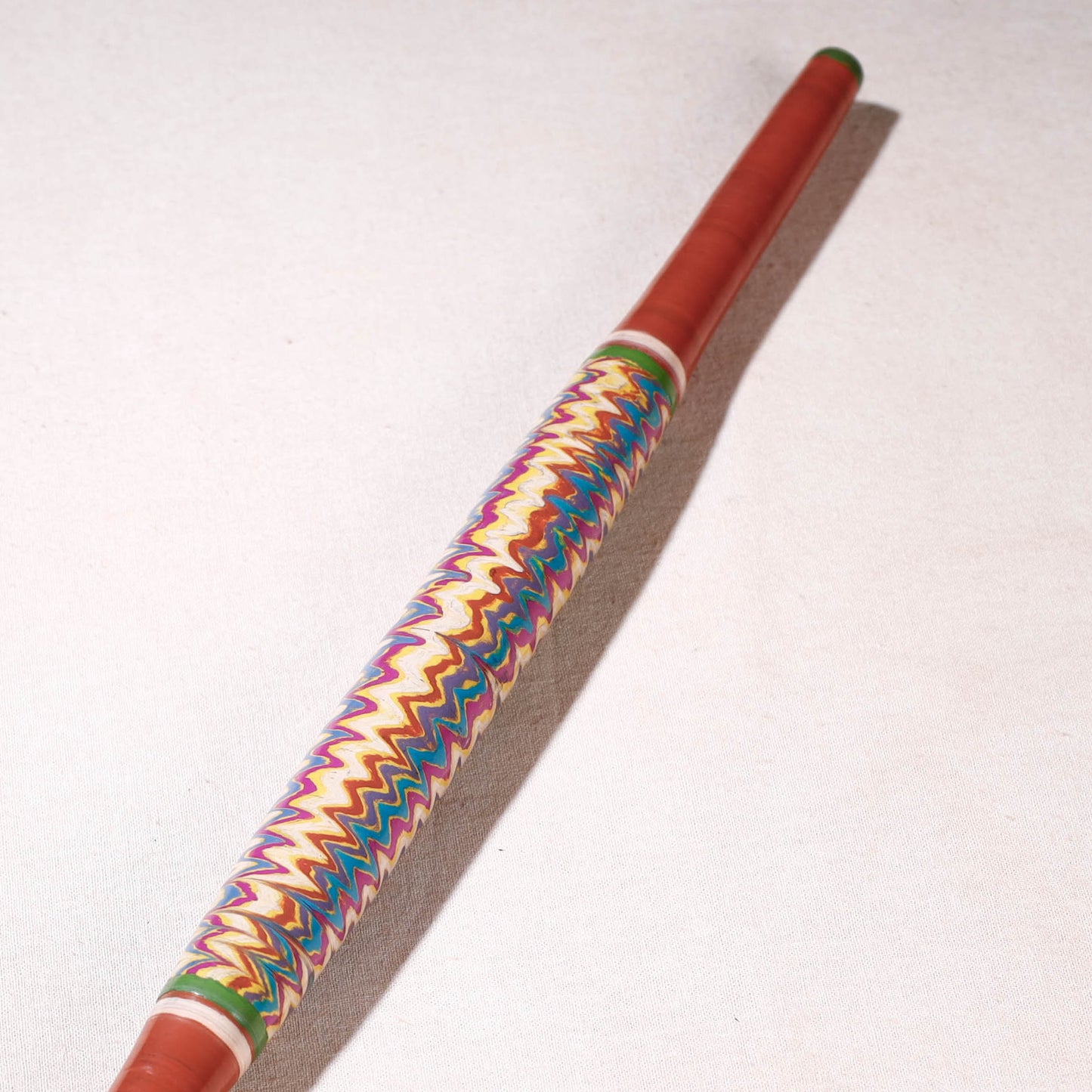  Handmade Lacquered Wooden Belan/बेलन (Chapatti Roller, Rolling Pin) 