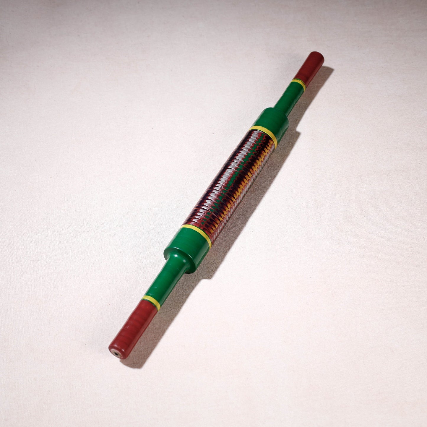  Handmade Lacquered Wooden Belan/बेलन (Chapatti Roller, Rolling Pin) 