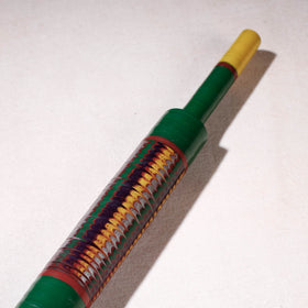  Handmade Lacquered Wooden Belan/बेलन (Chapatti Roller, Rolling Pin) 