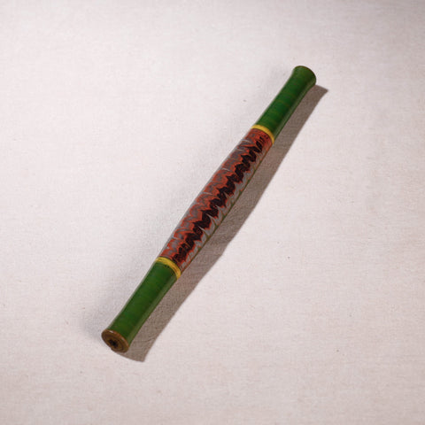  Handmade Lacquered Wooden Belan/बेलन (Chapatti Roller, Rolling Pin - Small) 