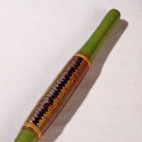  Handmade Lacquered Wooden Belan/बेलन (Chapatti Roller, Rolling Pin - Small) 