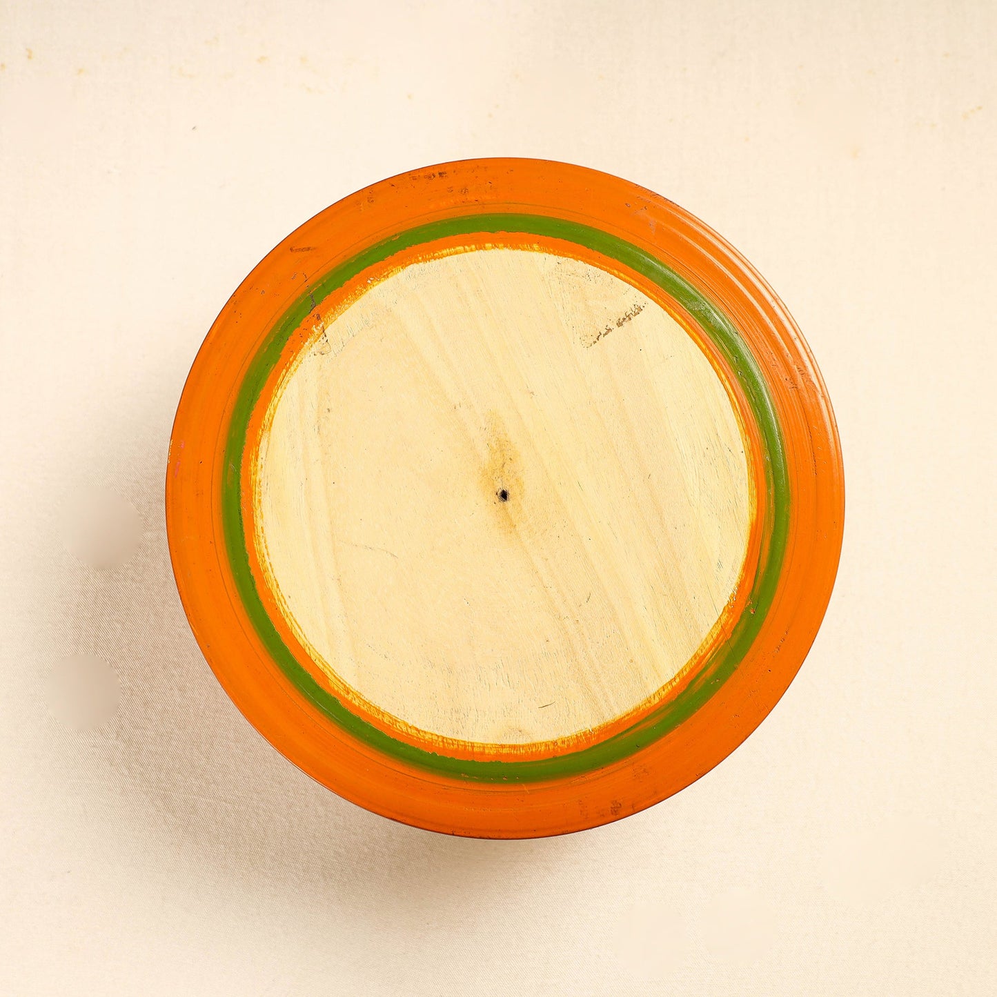  Handmade Lacquered Wooden Chakla 