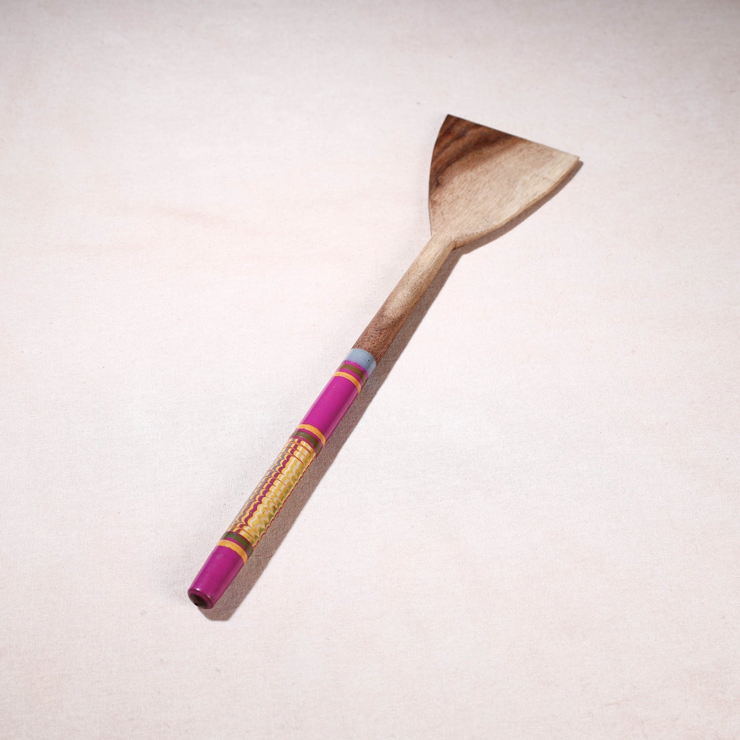 Buy Handmade Lacquered Wooden Cooking Spatula 