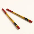  Handmade Lacquered Wooden Garba Dandiya Sticks 