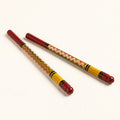  Handmade Lacquered Wooden Garba Dandiya Sticks 