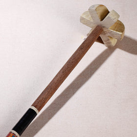  Handmade Lacquered Wooden Hand Blender/Mathani Rai 