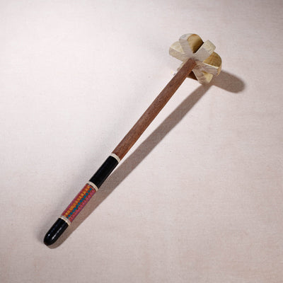  Handmade Lacquered Wooden Hand Blender/Mathani Rai 