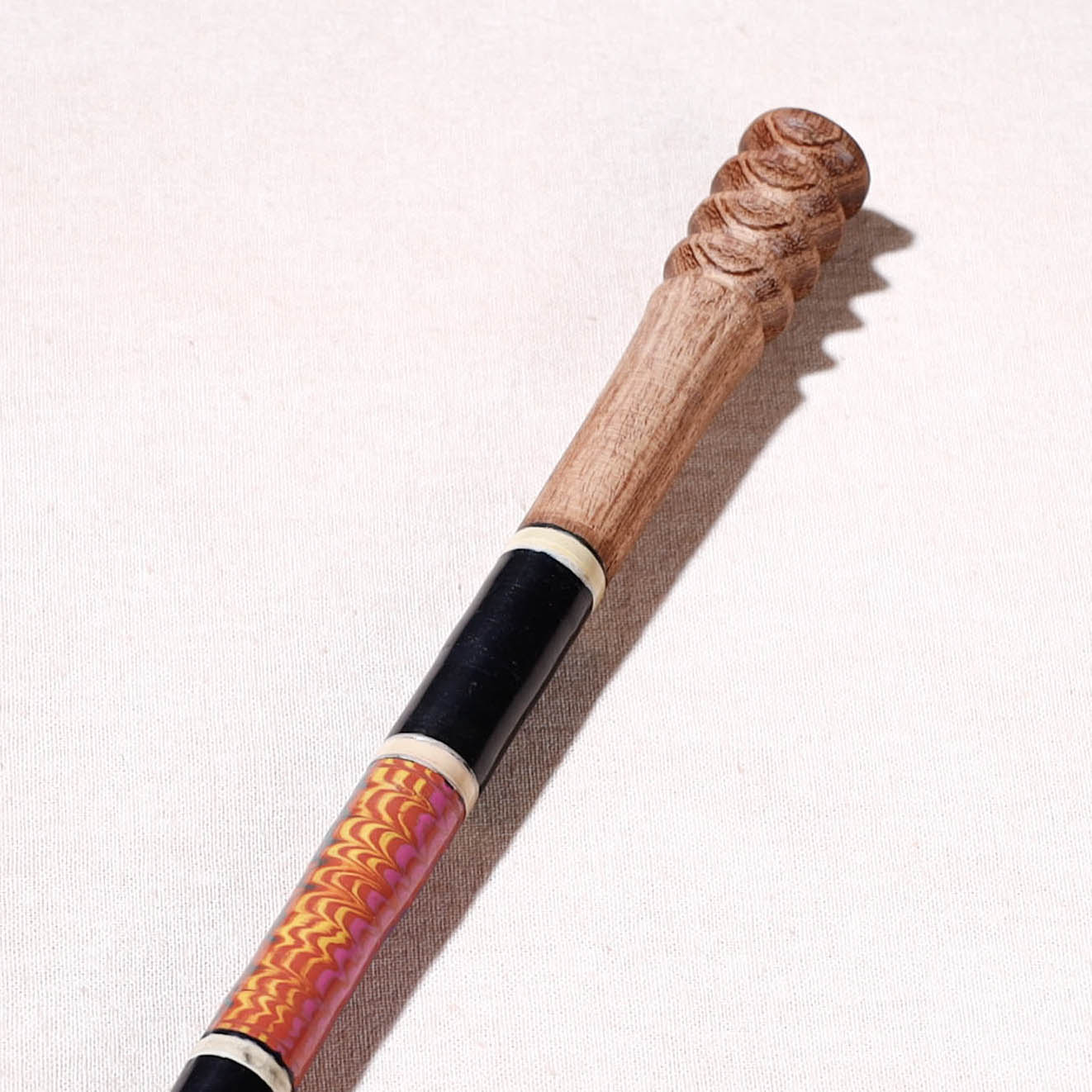 Buy Handmade Lacquered Wooden Honey Serving Spoon 