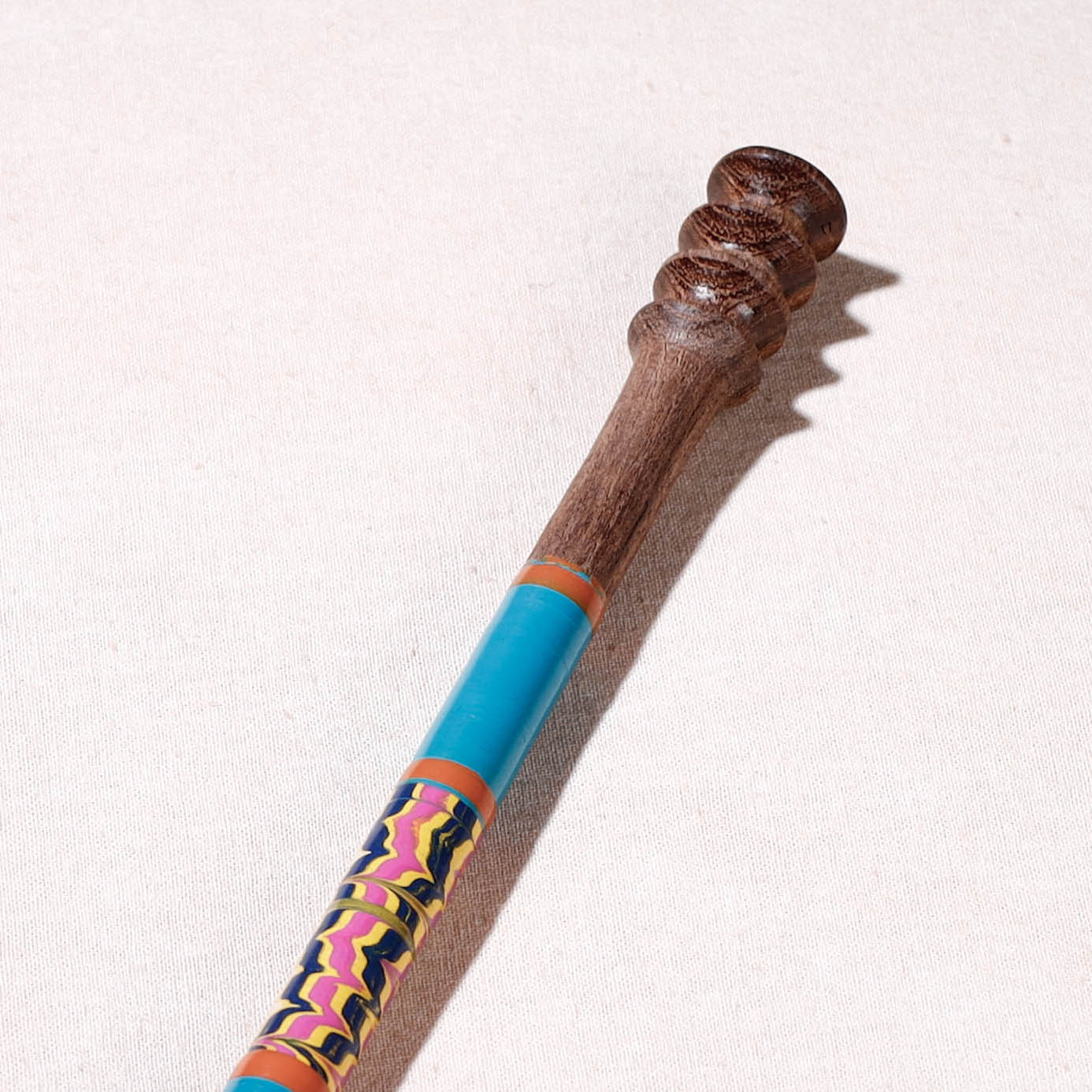 Buy Handmade Lacquered Wooden Honey Serving Spoon 