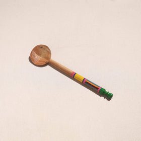 Buy Handmade Lacquered Wooden Ladle Spoon 