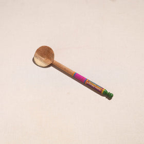 Buy Handmade Lacquered Wooden Ladle Spoon 