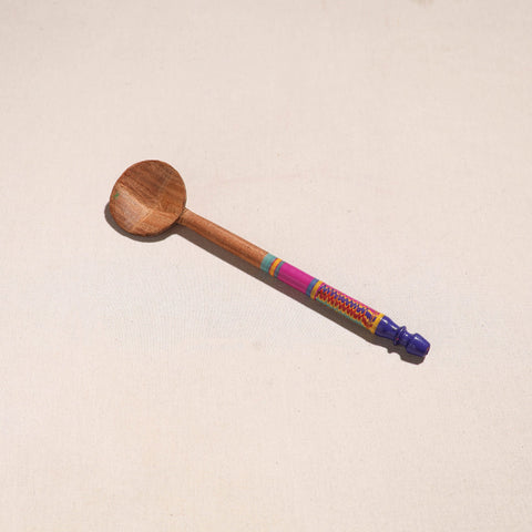 Buy Handmade Lacquered Wooden Ladle Spoon 