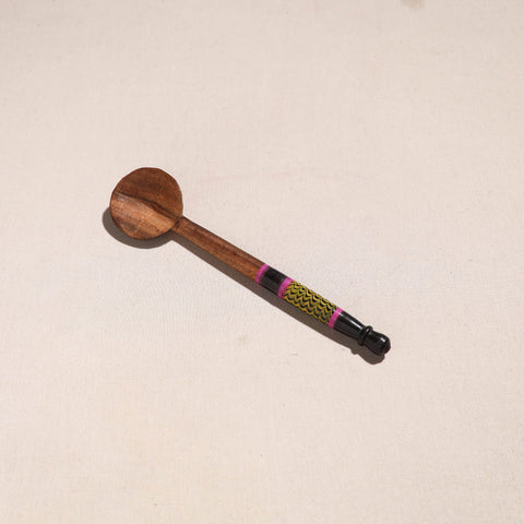 Buy Handmade Lacquered Wooden Ladle Spoon 