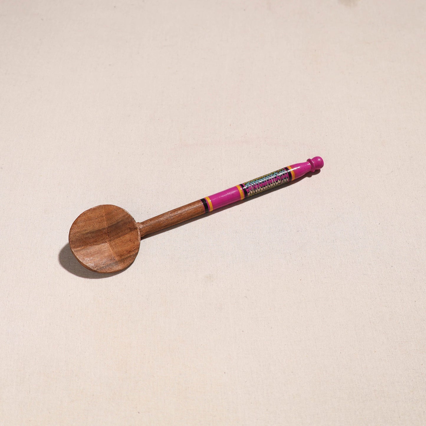 Buy Handmade Lacquered Wooden Ladle Spoon 