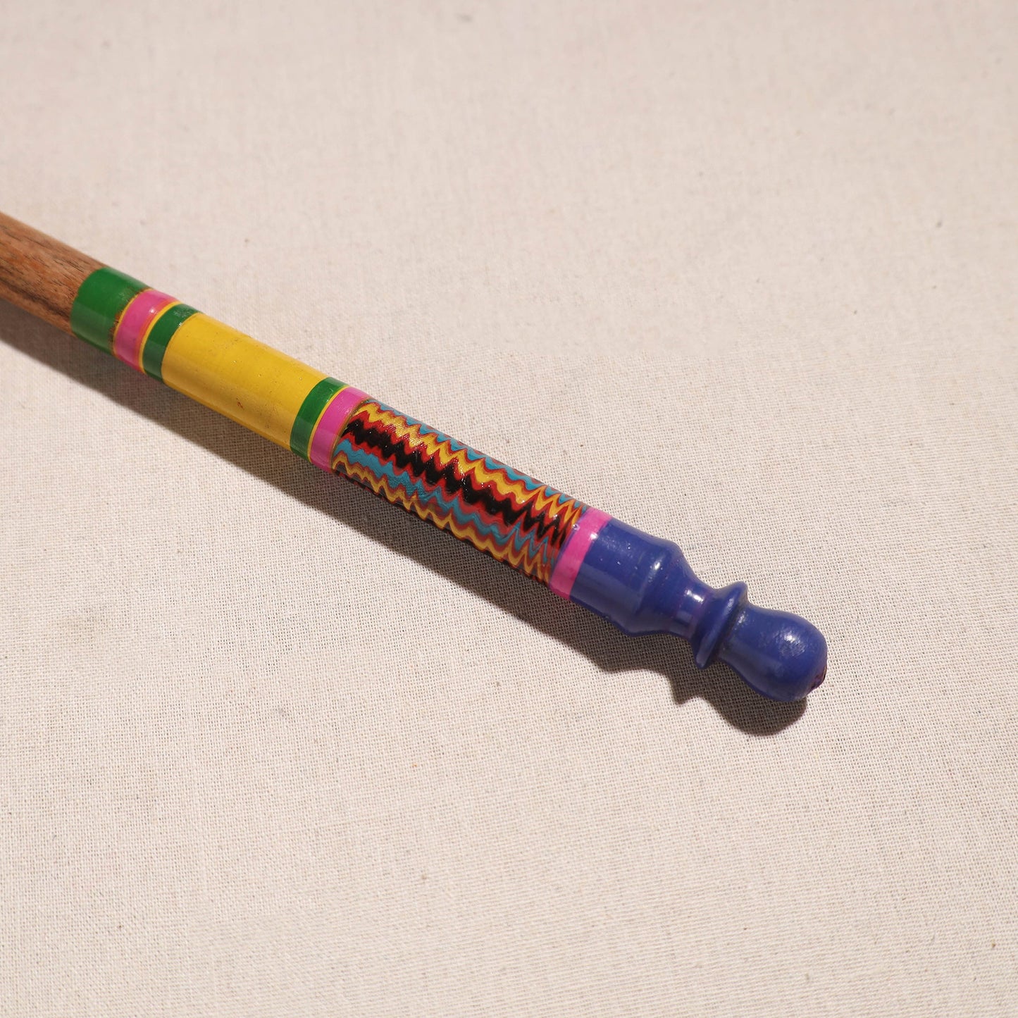 Buy Handmade Lacquered Wooden Ladle Spoon 