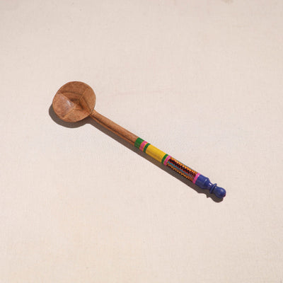 Buy Handmade Lacquered Wooden Ladle Spoon 
