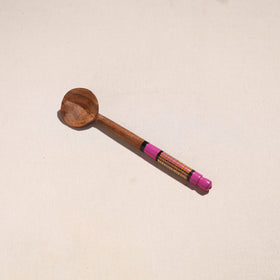 Buy Handmade Lacquered Wooden Ladle Spoon 