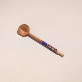Buy Handmade Lacquered Wooden Ladle Spoon 