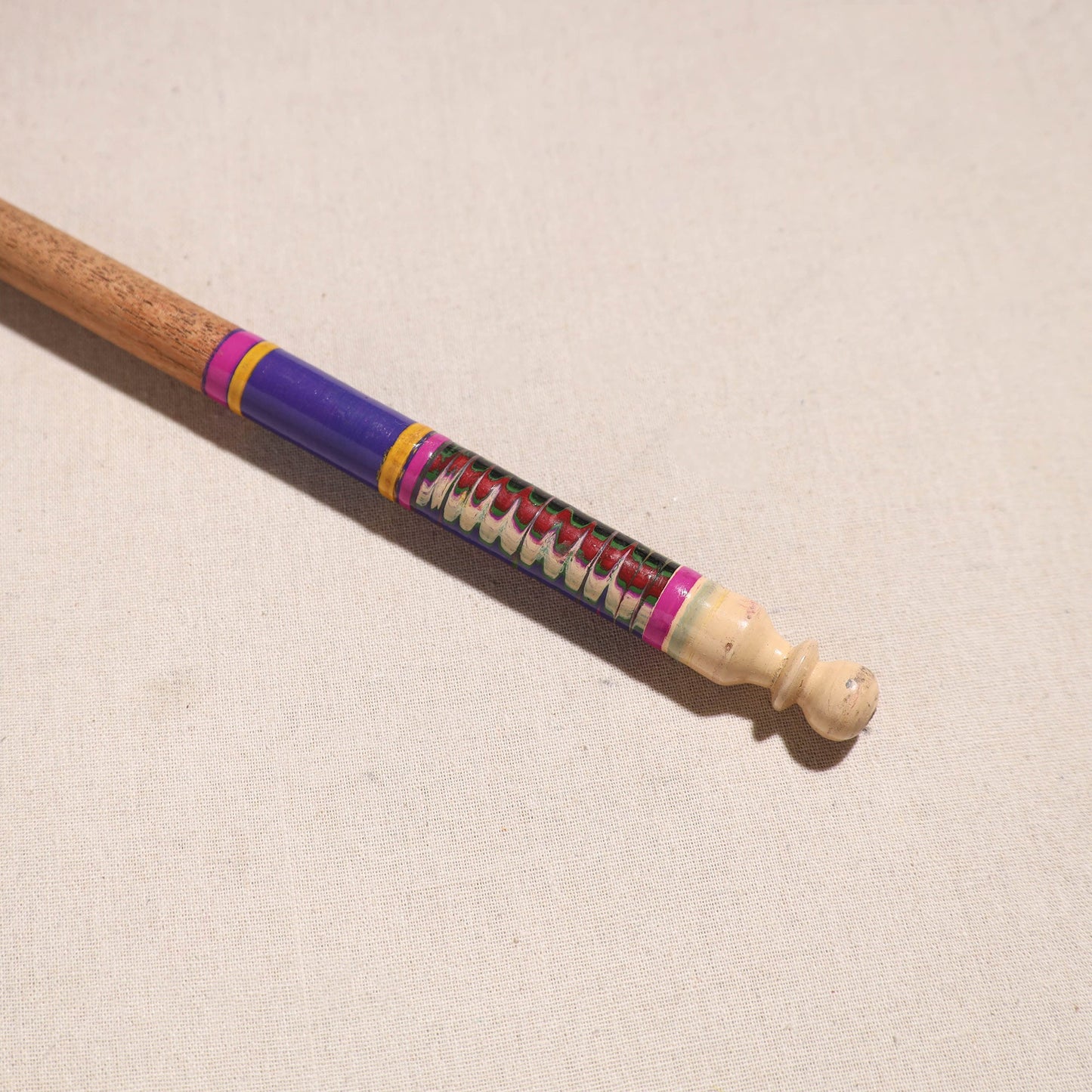 Buy Handmade Lacquered Wooden Ladle Spoon 