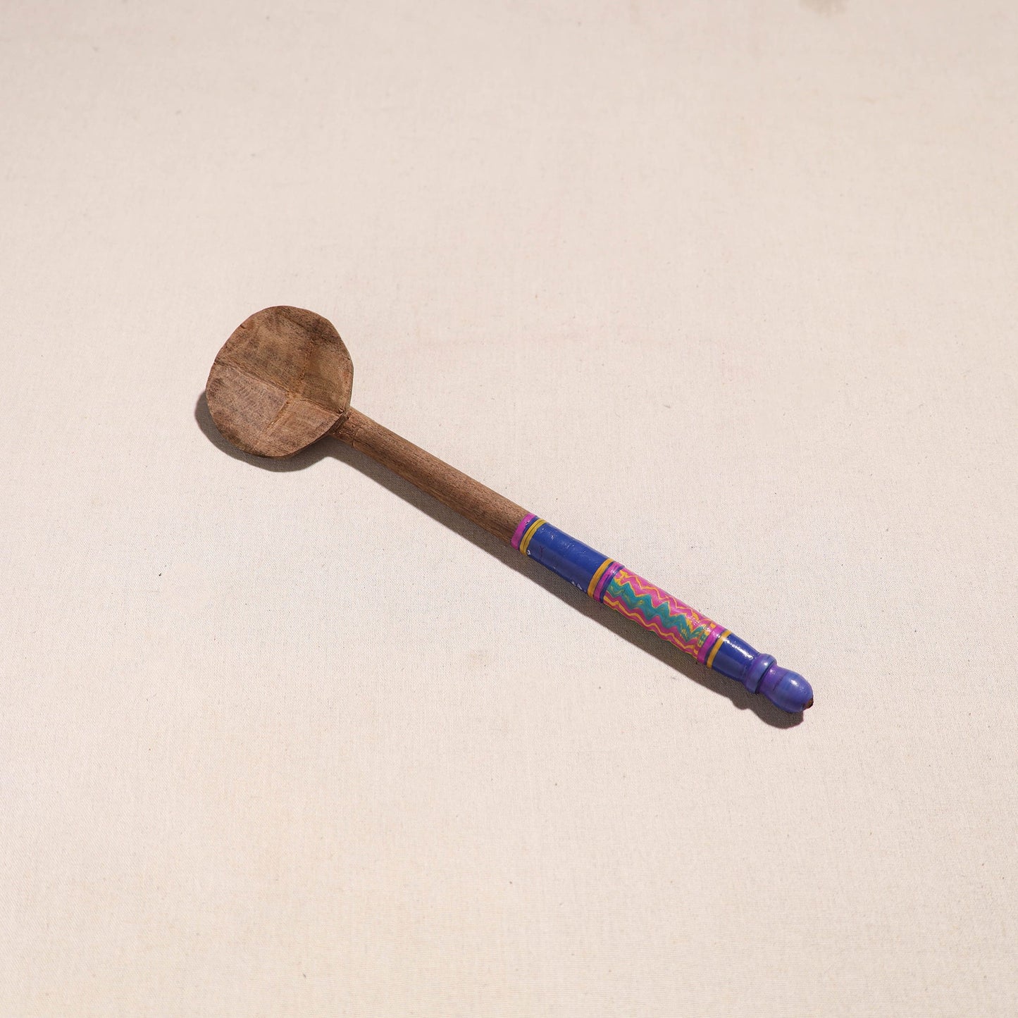 Buy Handmade Lacquered Wooden Ladle Spoon 
