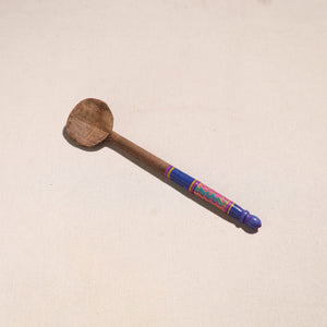 Buy Handmade Lacquered Wooden Ladle Spoon 