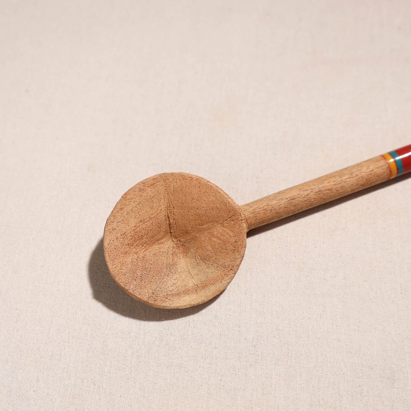 Buy Handmade Lacquered Wooden Ladle Spoon 