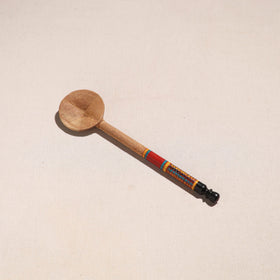Buy Handmade Lacquered Wooden Ladle Spoon 