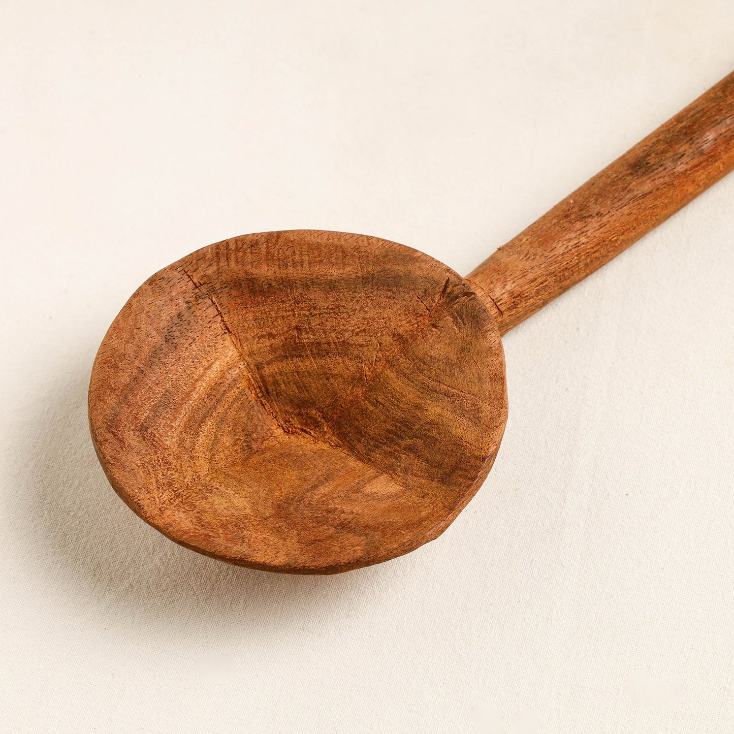 Buy Handmade Lacquered Wooden Ladle Spoon 