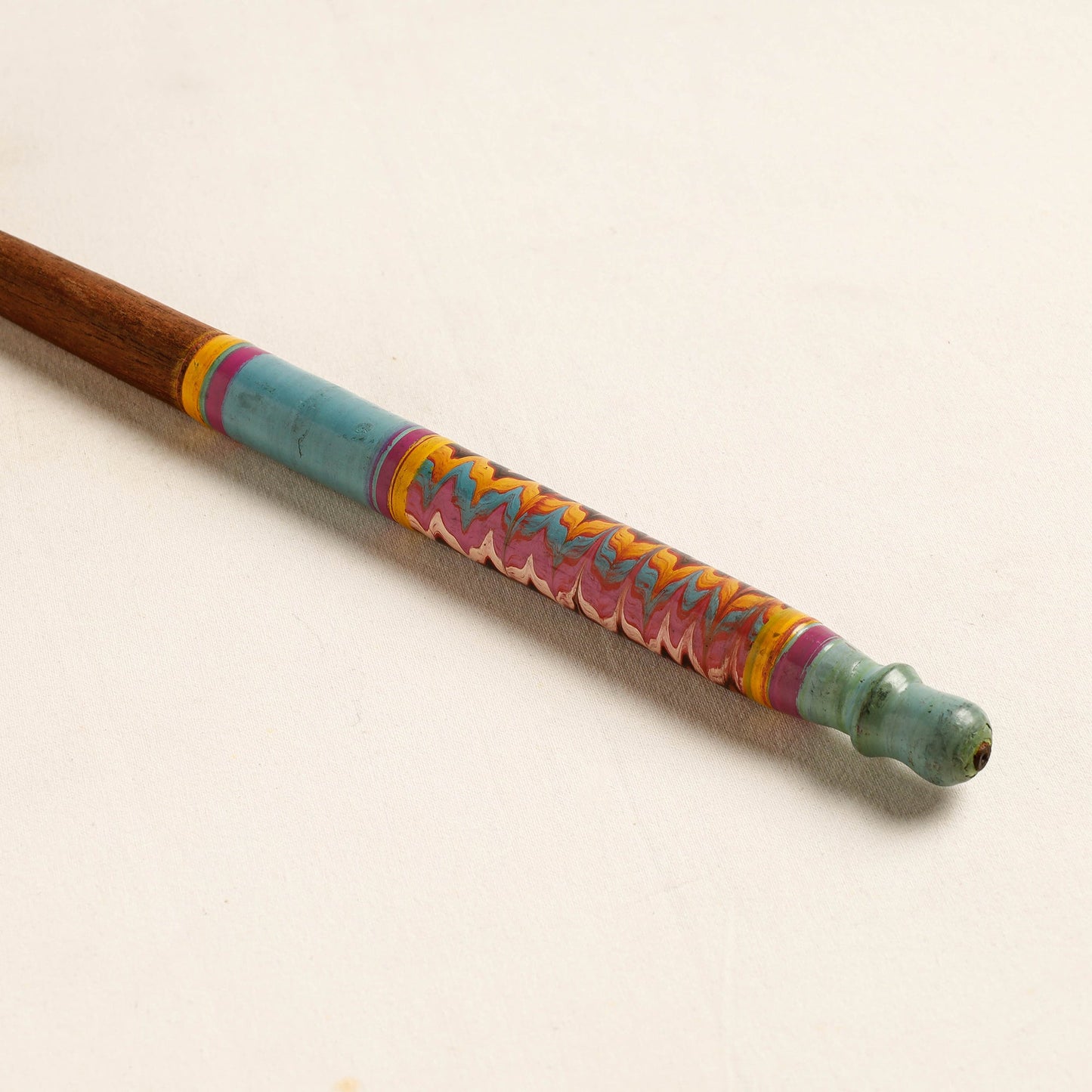 Buy Handmade Lacquered Wooden Ladle Spoon 