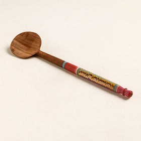 Buy Handmade Lacquered Wooden Ladle Spoon 