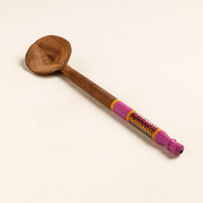 Buy Handmade Lacquered Wooden Ladle Spoon 