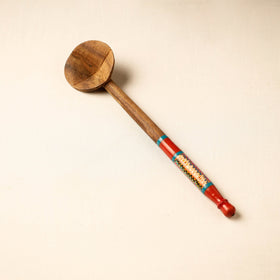 Buy Handmade Lacquered Wooden Ladle Spoon 